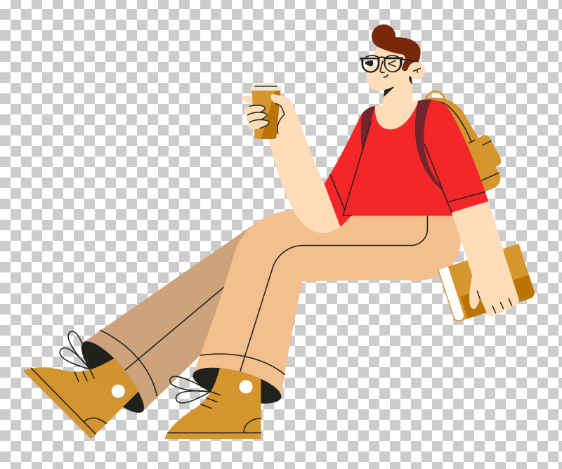 Man Sitting On Chair PNG, Clipart, Angle, Cartoon, Catlike, Character, Joint Free PNG Download