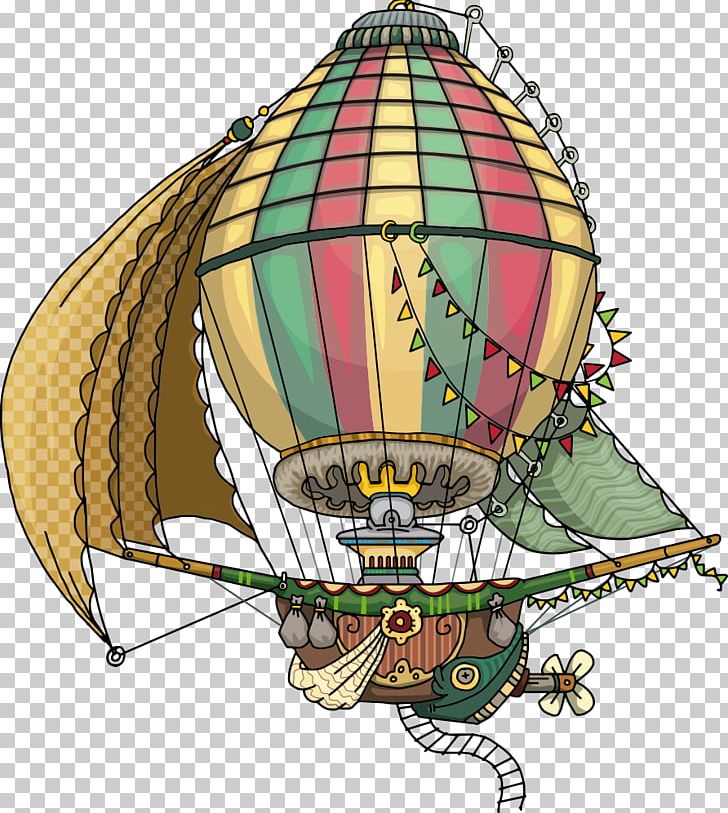 Hot Air Balloon Illustration PNG, Clipart, Airship, Air Vector, Ball, Balloon, Cartoon Free PNG Download