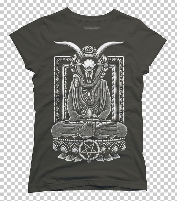 T-shirt Baphomet Satanism Lucifer PNG, Clipart, Art, Artist, Baphomet, Black, Brand Free PNG Download