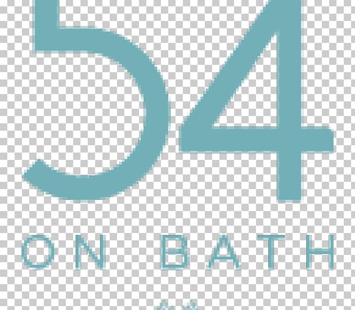 54 On Bath Logo Brand Sign Hotel PNG, Clipart, Aqua, Area, Azure, Blue, Brand Free PNG Download