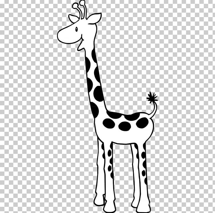Giraffe Cartoon Black And White PNG, Clipart, Animal, Animal Figure, Animals, Black And White, Cartoon Free PNG Download