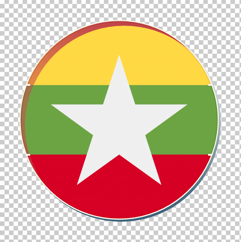 Myanmar Icon Countrys Flags Icon PNG, Clipart, Circle, Countrys Flags Icon, Flag, Logo, Myanmar Icon Free PNG Download