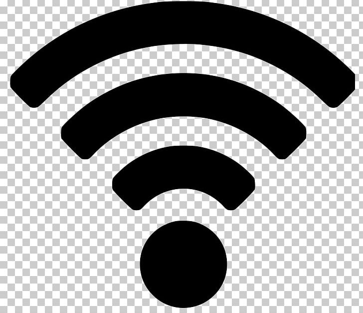 Wi-Fi Computer Icons Wireless Hotspot PNG, Clipart, Angle, Black And White, Circle, Computer Icons, Hotspot Free PNG Download