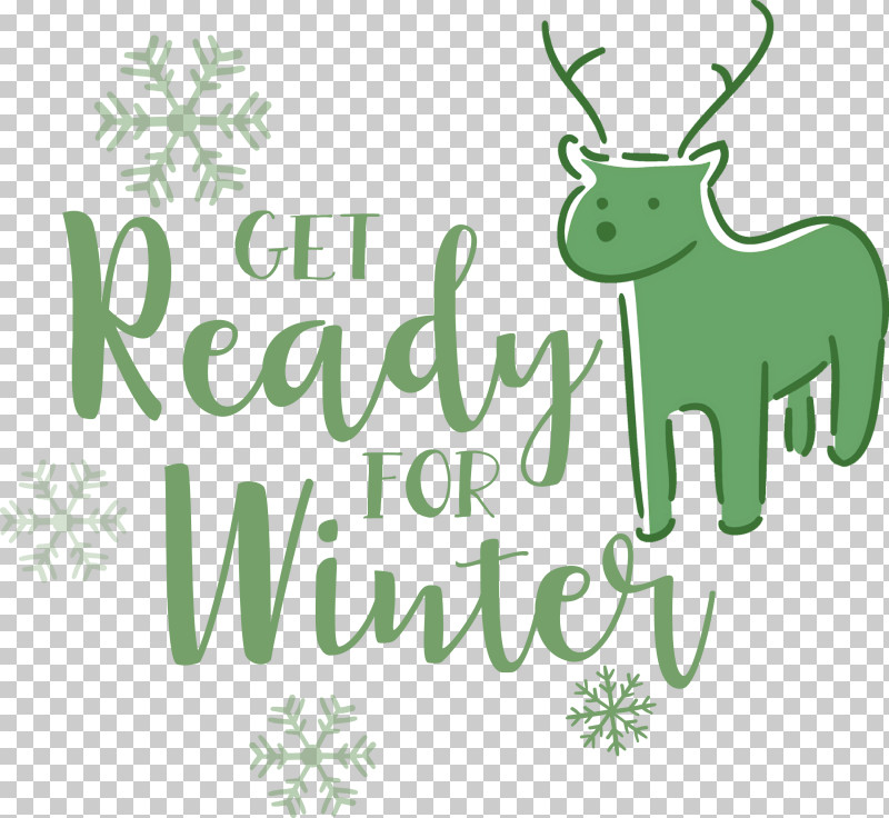 Get Ready For Winter Winter PNG, Clipart, Antler, Deer, Get Ready For Winter, Leaf, Logo Free PNG Download