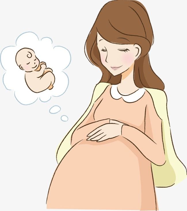 Painted Pregnant Mother Material PNG, Clipart, Hand, Hand Painted, Material Clipart, Material Clipart, Mother Free PNG Download