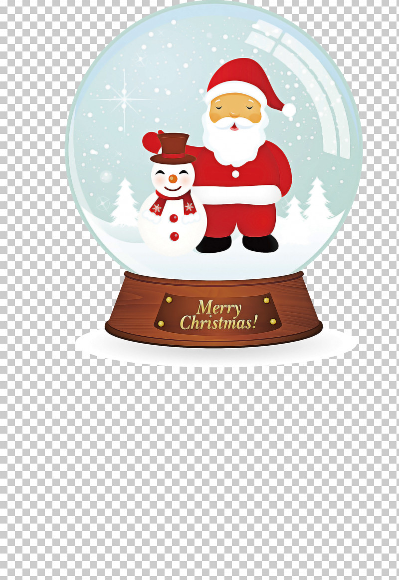Snow Globe PNG, Clipart, Cartoon, Christmas, Holiday Ornament, Santa Claus, Snow Globe Free PNG Download