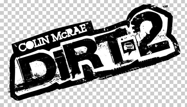 Colin McRae: Dirt 2 Dirt 3 Racing Video Game PNG, Clipart, 2 Logo, Automotive Exterior, Black And White, Brand, Codemasters Free PNG Download