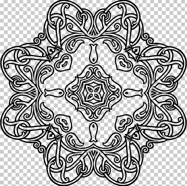 Drawing Geometry Floral Design Coloring Book PNG, Clipart, Area, Art, Black, Black And White, Circle Free PNG Download