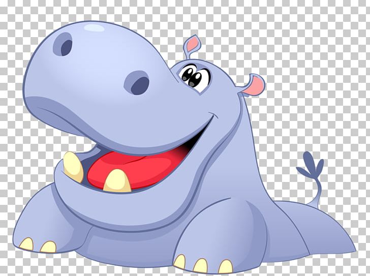 Hippopotamus Cartoon PNG, Clipart, Animal, Animals, Balloon Cartoon, Blue, Cartoon Free PNG Download