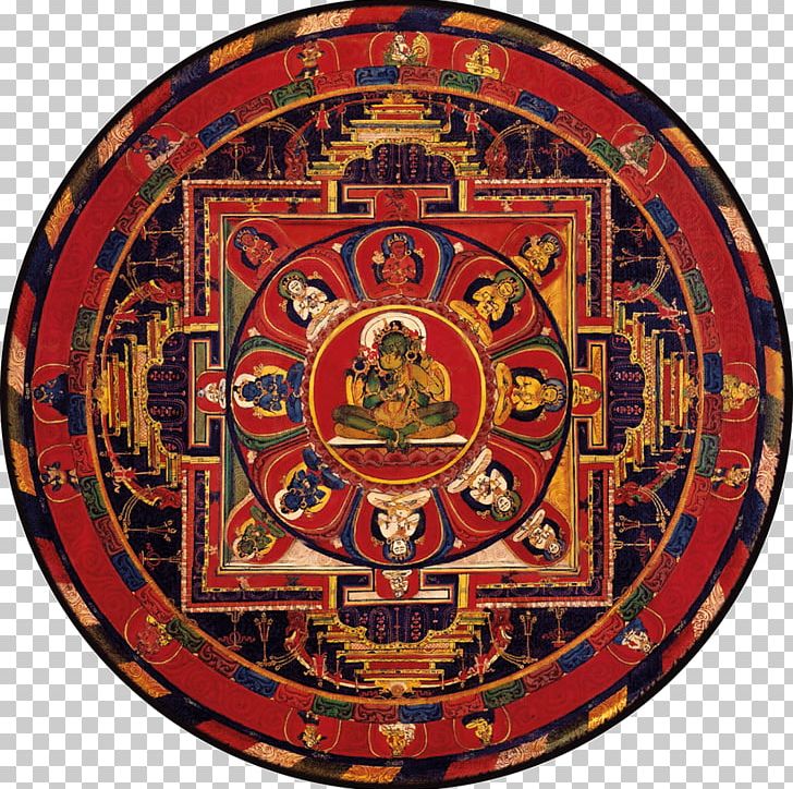 Mandala Tara Thangka Tibetan Buddhism PNG, Clipart, Badge, Buddhahood, Buddharupa, Buddhism, Circle Free PNG Download