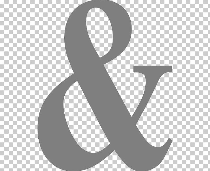 Ampersand Computer Icons Symbol PNG, Clipart, Ampersand, At Sign, Black And White, Brand, Circle Free PNG Download