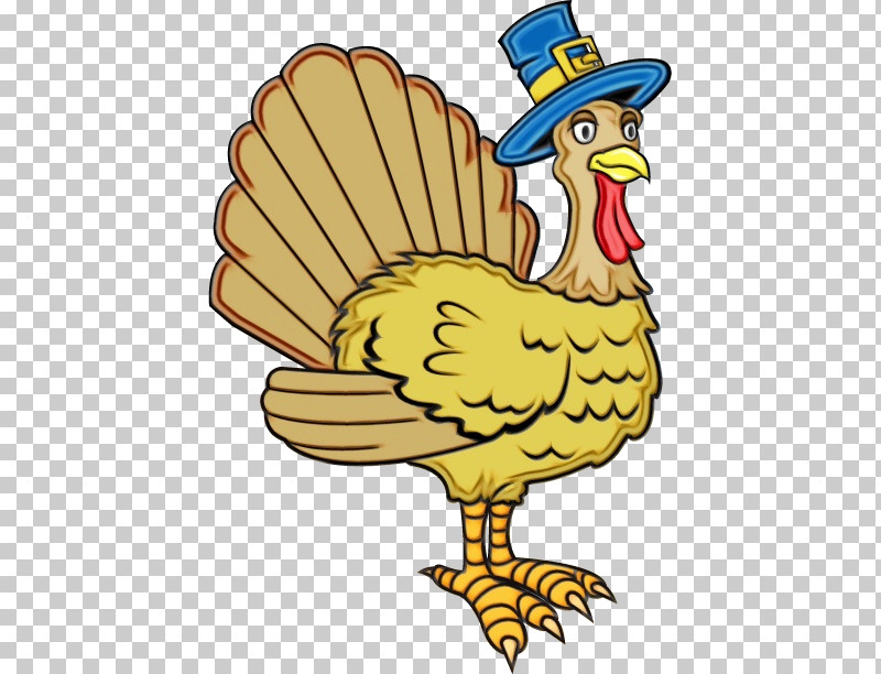 Thanksgiving PNG, Clipart, Beak, Bird, Cartoon, Chicken, Paint Free PNG Download