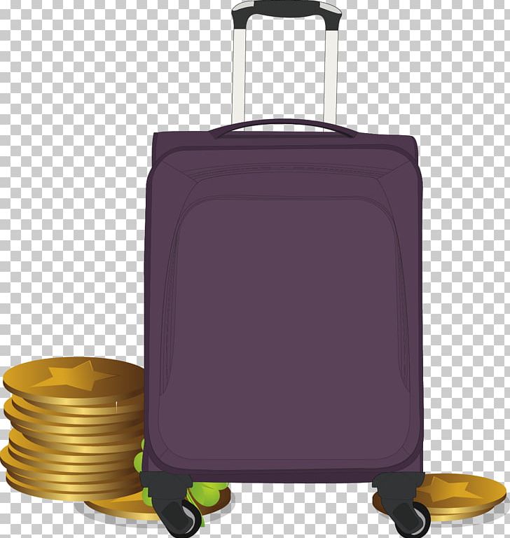 Hand Luggage Purple PNG, Clipart, Baggage, Clothing, Creative Database, Database Vector, Database Vector  Free PNG Download