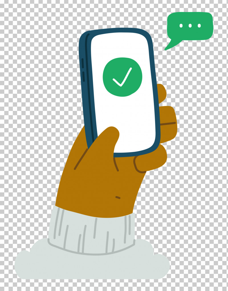Phone Checkmark Hand PNG, Clipart, Checkmark, Creativity, Hand, Phone, Sticker Free PNG Download