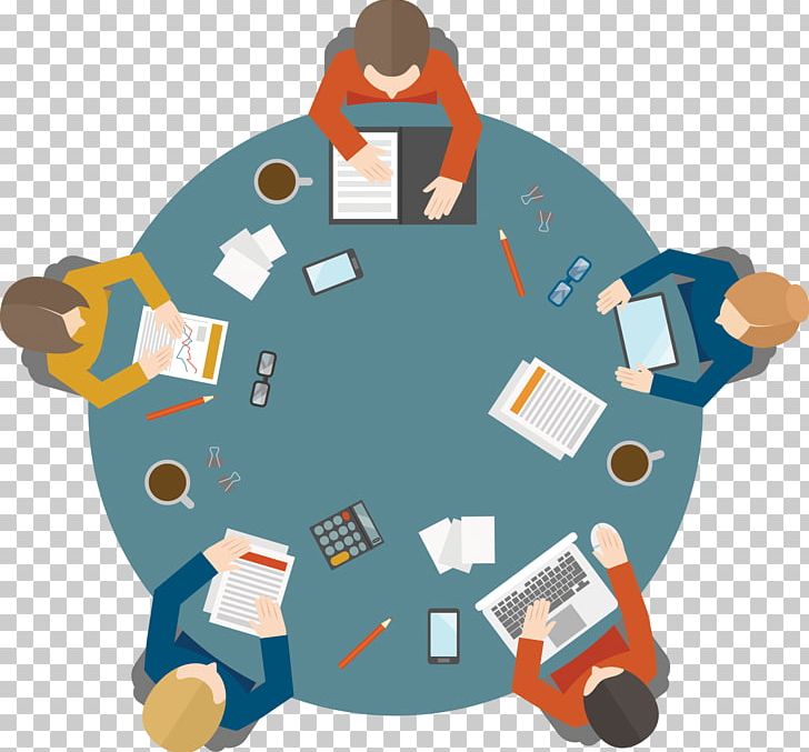 Round Table Meeting PNG, Clipart, Chair, Circle, Dining Room, Flat Design, Furniture Free PNG Download