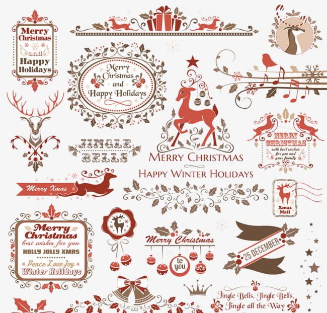 Christmas PNG, Clipart, Card, Christmas, Red Free PNG Download