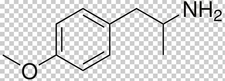 Para-Methoxyamphetamine Dopamine Chemical Compound Substituted Amphetamine PNG, Clipart, Amphetamine, Angle, Area, Black, Black And White Free PNG Download