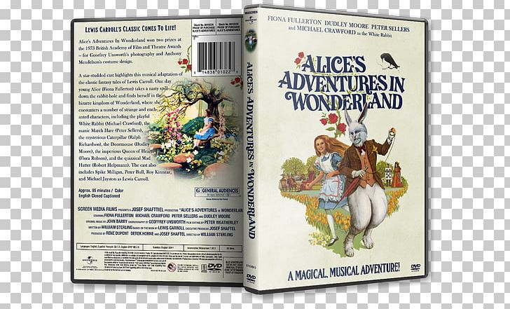 Alice's Adventures In Wonderland Adventure Film DVD PNG, Clipart,  Free PNG Download