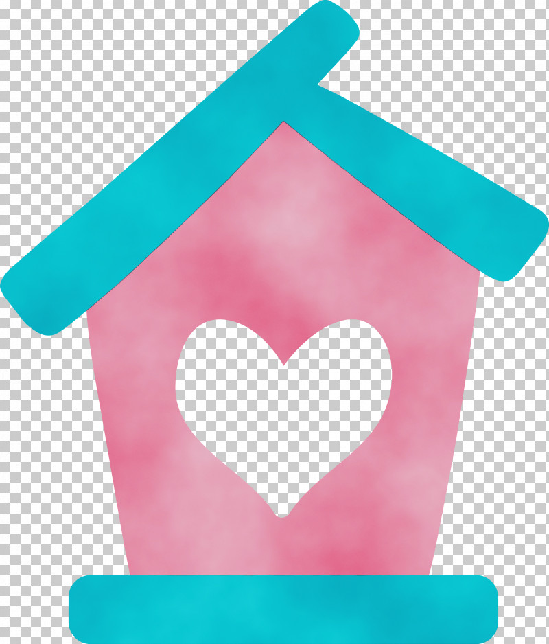 Turquoise Teal Pink Heart Aqua PNG, Clipart, Aqua, Bird House, Heart, Paint, Pink Free PNG Download