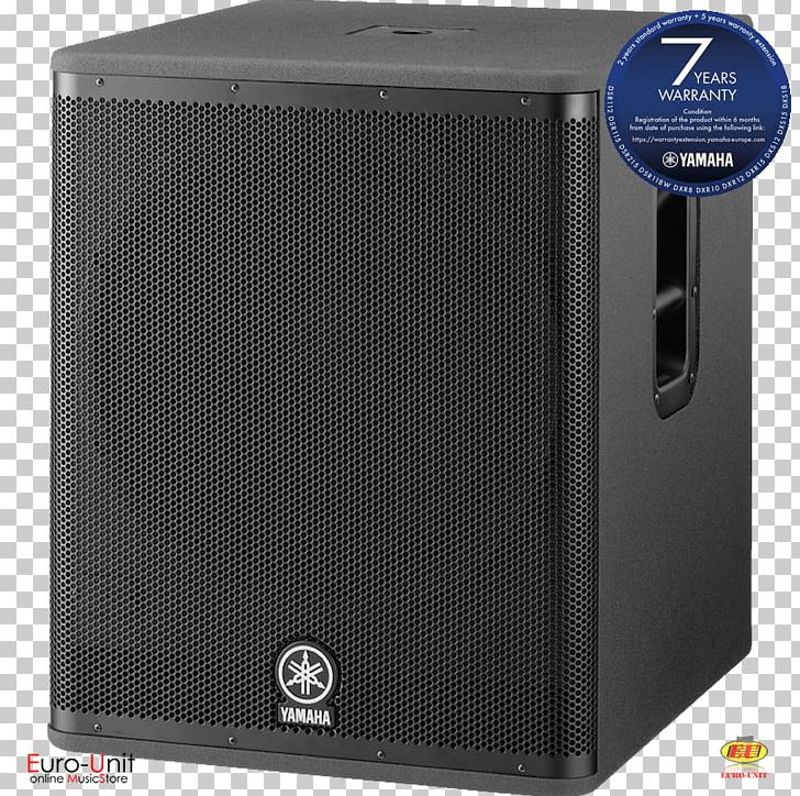 Subwoofer Yamaha DXS Series DXS12mkII Loudspeaker Yamaha YST-SW012 PNG, Clipart, Amplifier, Audio, Audio Equipment, Computer Speaker, Electronic Device Free PNG Download