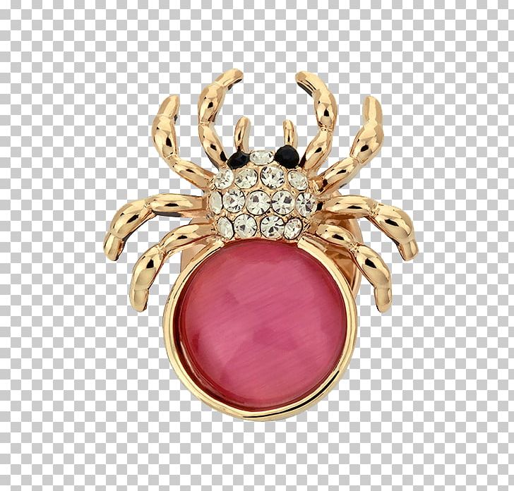 Spider Brooch Ruby PNG, Clipart, Animal, Animal Material, Body Jewelry, Brick, Bricks Free PNG Download