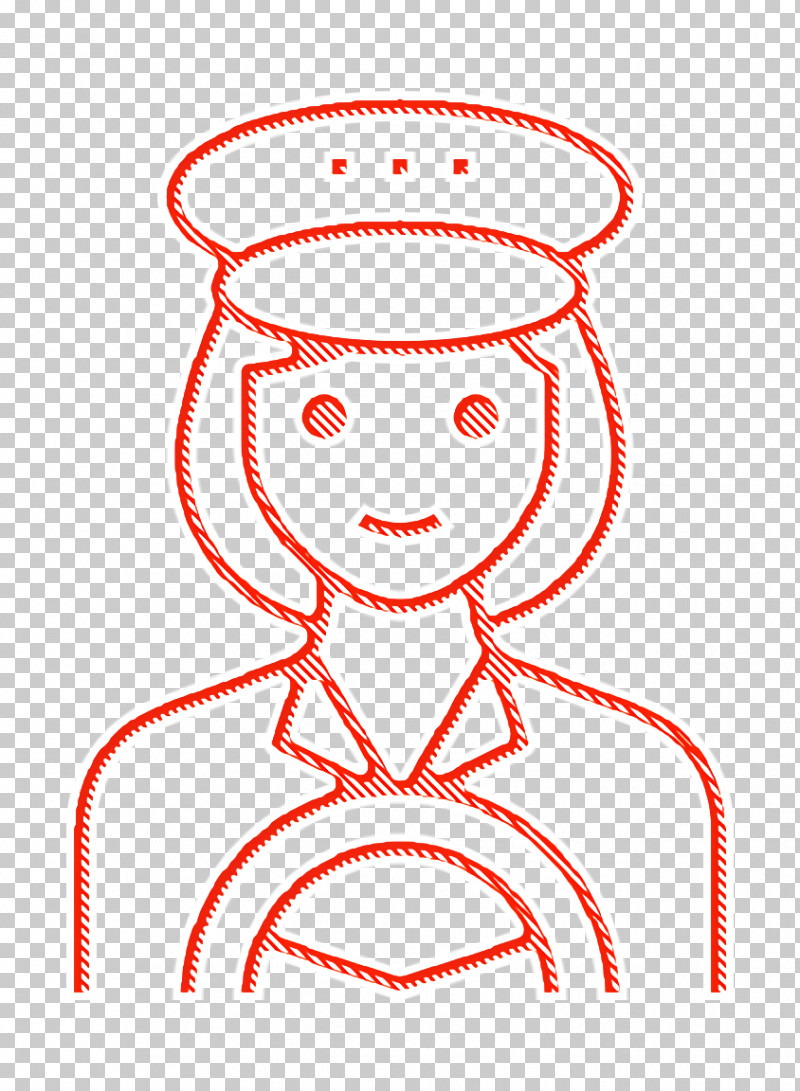 Occupation Woman Icon Professions And Jobs Icon Taxi Driver Icon PNG, Clipart, Face, Facial Expression, Head, Line, Line Art Free PNG Download