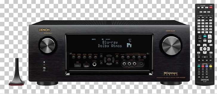 AV Receiver Denon AVR-X1300W Surround Sound Home Theater Systems PNG, Clipart, 4k Resolution, Audi, Audio Equipment, Electronic Device, Electronics Free PNG Download