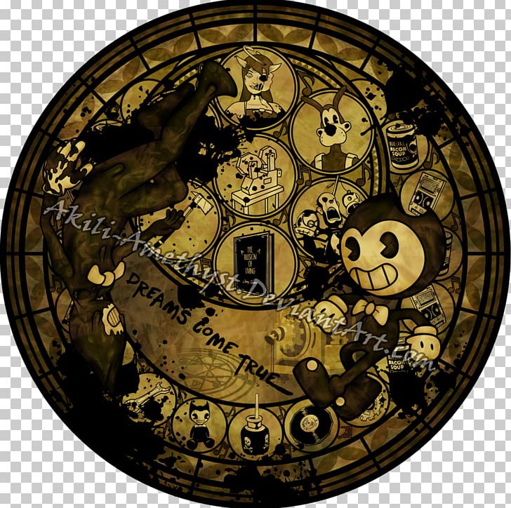 Bendy And The Ink Machine Stain Digital Art PNG, Clipart, Amethyst, Art, Artist, Bendy And The Ink Machine, Clock Free PNG Download