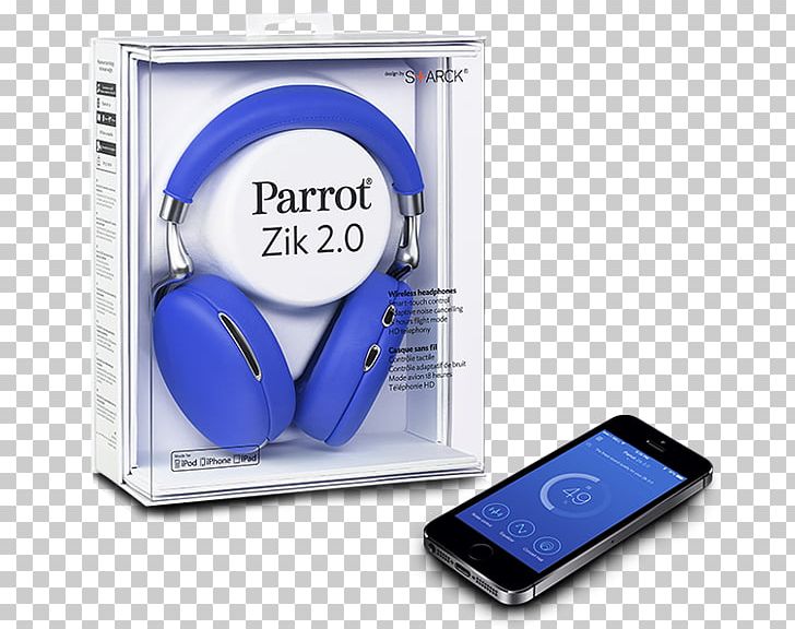 Noise-cancelling Headphones Parrot Zik 2.0 Sound PNG, Clipart, Active Noise Control, Audio Equipment, Blue, Bluetooth, Electronic Device Free PNG Download