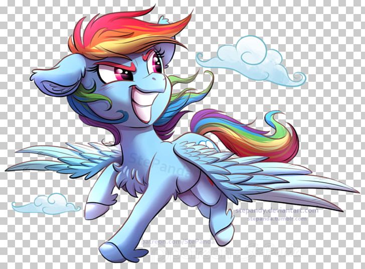 Pony Rainbow Dash Drawing Art Illustration PNG, Clipart, Anime, Cartoon, Computer Wallpaper, Deviantart, Dragon Free PNG Download