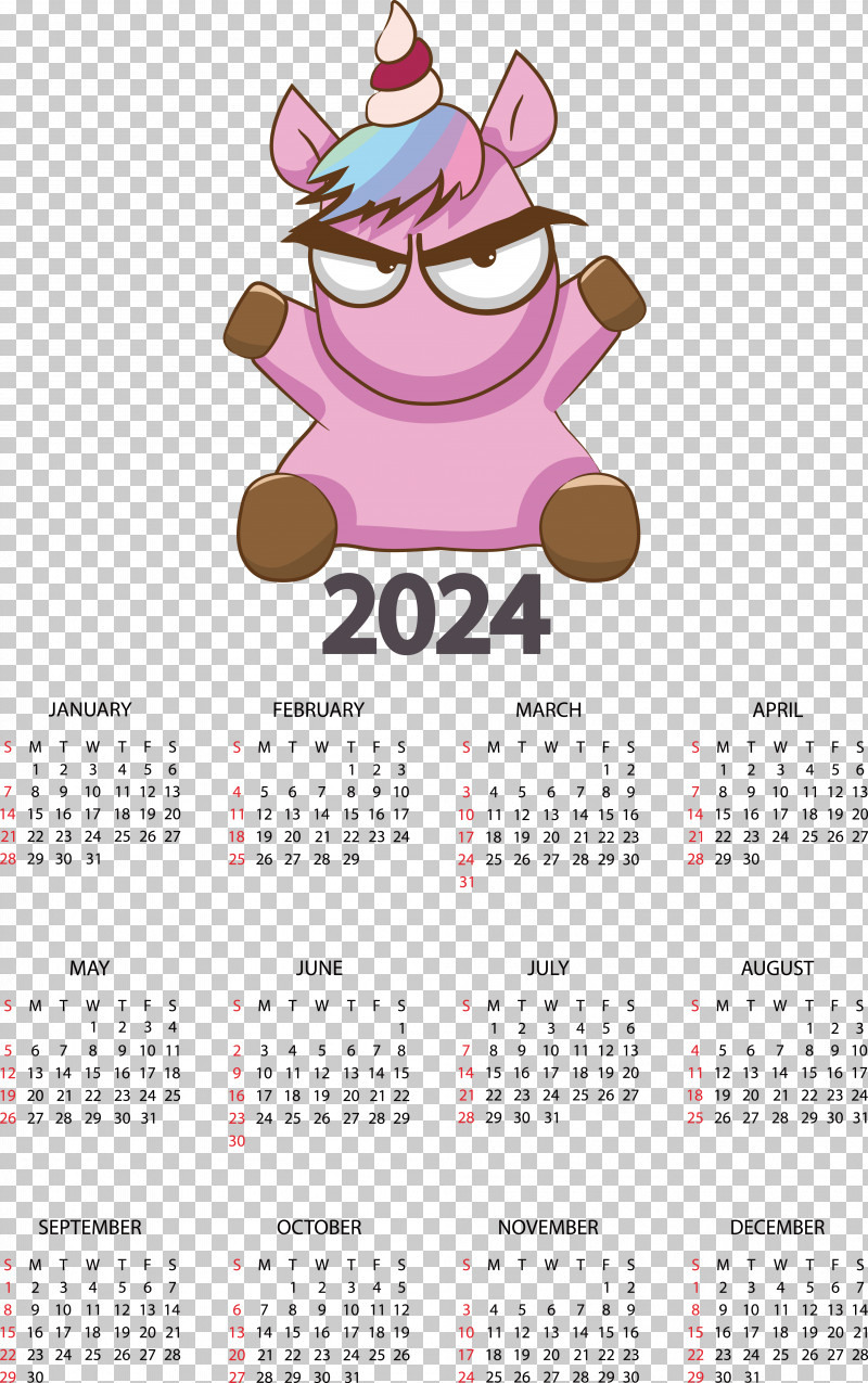New Year PNG, Clipart, Calendar, Drawing, May, New Year, Solar Calendar Free PNG Download