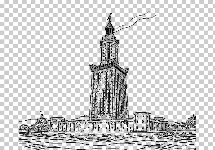 Lighthouse Of Alexandria Library Of Alexandria Faros New7Wonders Of The World Colossus Of Rhodes PNG, Clipart, Alexandria, Alexandria Governorate, Building, Clock Tower, Landmark Free PNG Download
