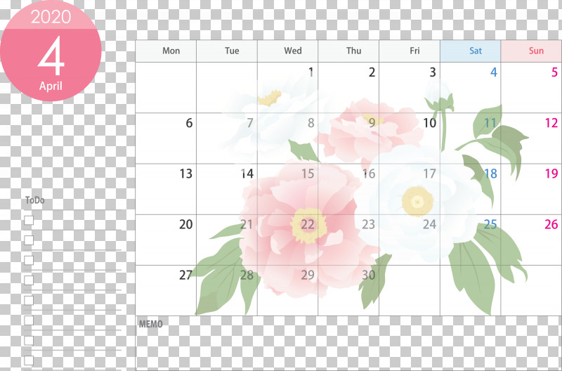 April 2020 Calendar April Calendar 2020 Calendar PNG, Clipart, 2020 Calendar, April 2020 Calendar, April Calendar, Diagram, Floral Design Free PNG Download
