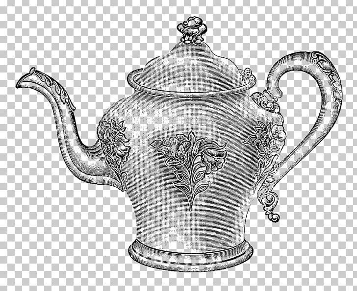 Jug Teapot Drawing PNG, Clipart, Antique, Black And White, Crock, Cup, Drawing Free PNG Download