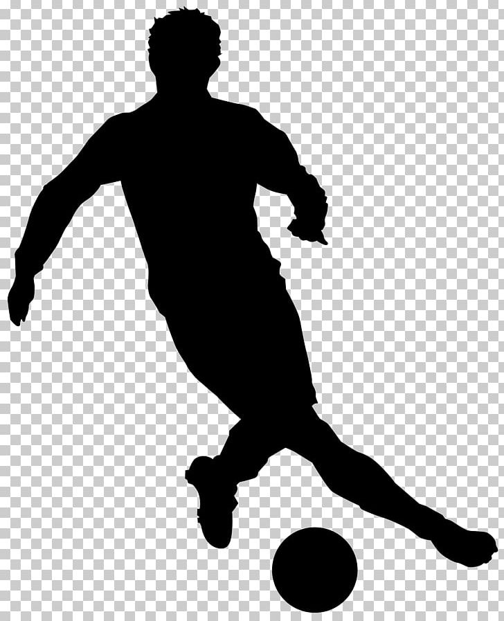 Black And White Recreation Football Player Silhouette PNG, Clipart, American Football, American Football Player, Ball, Black And White, Clip Art Free PNG Download
