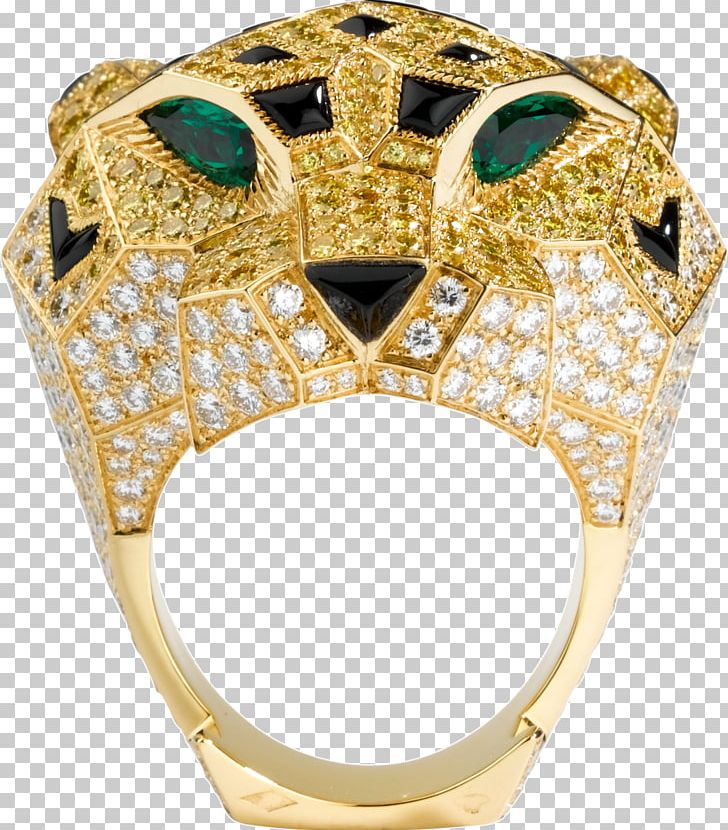 Emerald Leopard Ring Gold Diamond PNG, Clipart, Bangle, Bling Bling, Brilliant, Carat, Cartier Free PNG Download