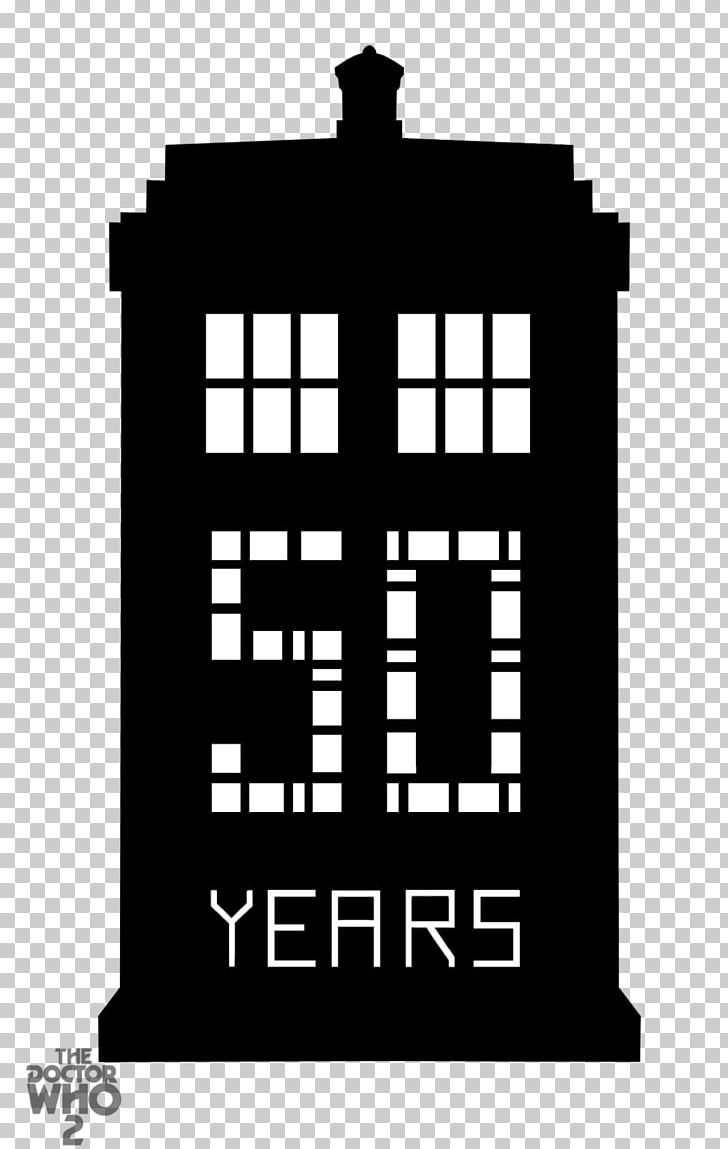 Doctor TARDIS Dalek Wall Decal Television Show PNG, Clipart, 50th Anniversary, Art, Black And White, Brand, Dalek Free PNG Download