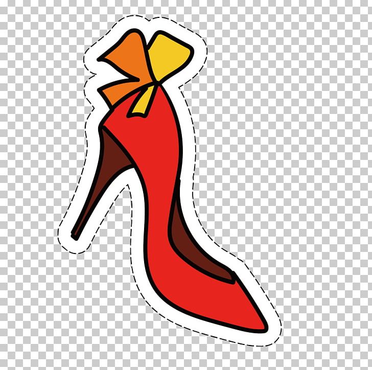 Shoe High-heeled Footwear PNG, Clipart, Accessories, Beak, Bird, Cartoon, Designer Free PNG Download
