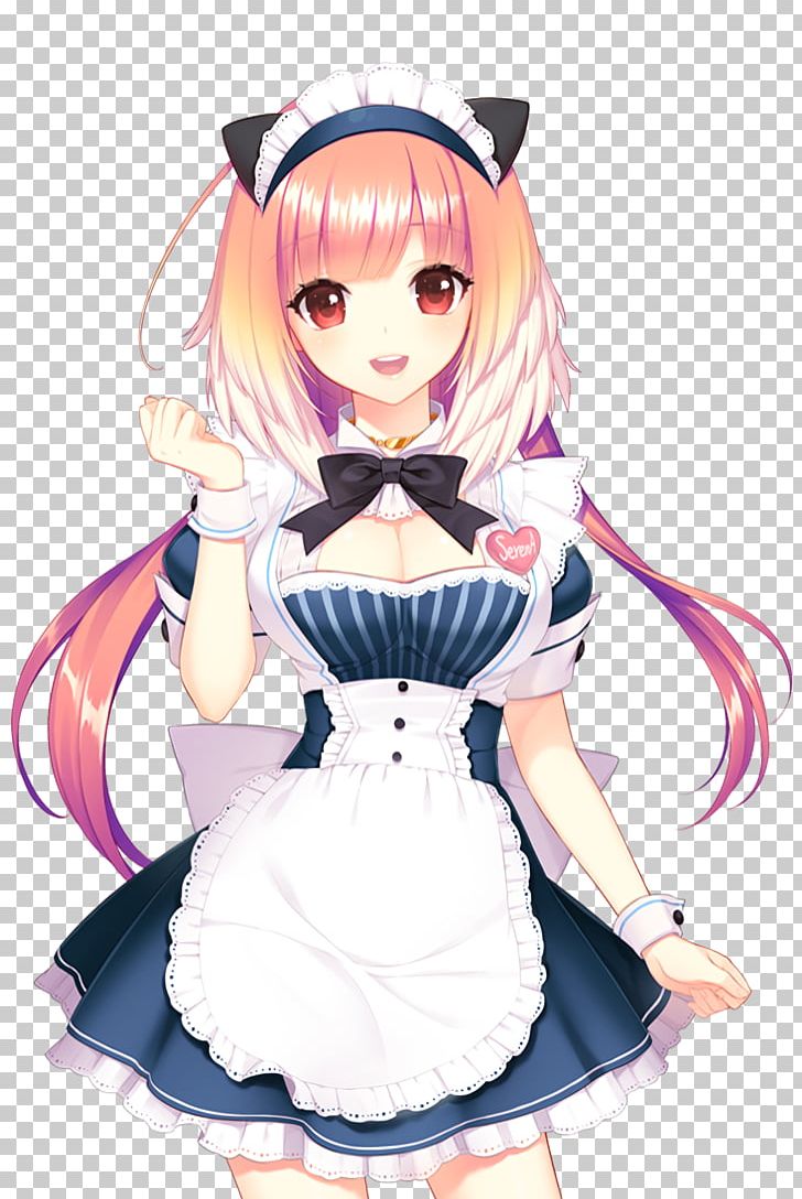 Maid Video Game Mangaka PNG, Clipart, Animal Ears, Anime, Black Hair, Brown Hair, Catgirl Free PNG Download