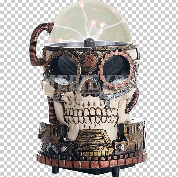 Steampunk Skull Plasma Globe Fantasy PNG, Clipart, Bone, Collectable, Face, Fantasy, Gear Free PNG Download