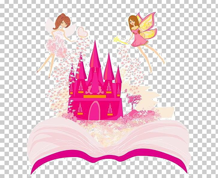 Fairy Tale Magic Castle Illustration PNG, Clipart, Balloon Cartoon, Birthday Cake, Book, Cake, Cake Decorating Free PNG Download