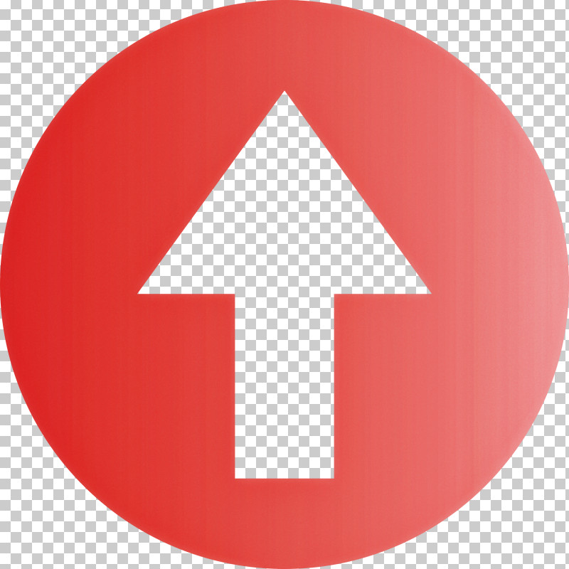 Up Arrow Arrow PNG, Clipart, Arrow, Circle, Logo, Plate, Red Free PNG Download