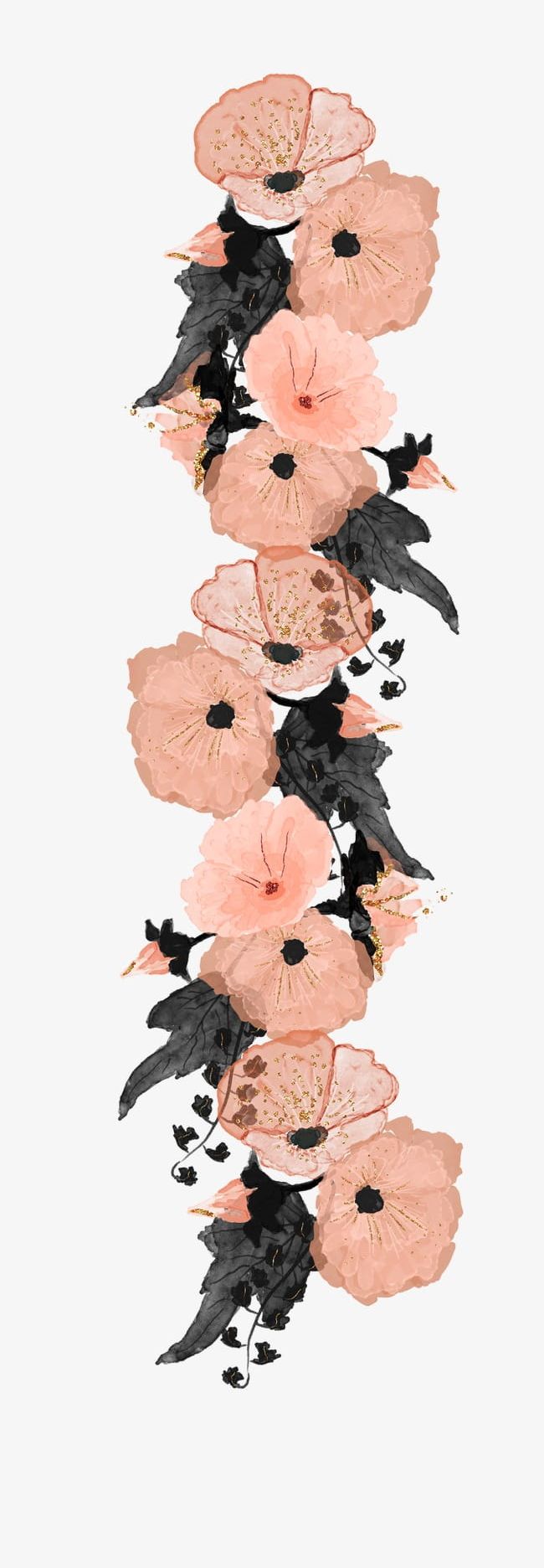 Hand-painted Decorative Pink Flower PNG, Clipart, Decorative Clipart, Flower, Flower Clipart, Hand, Hand Painted Free PNG Download