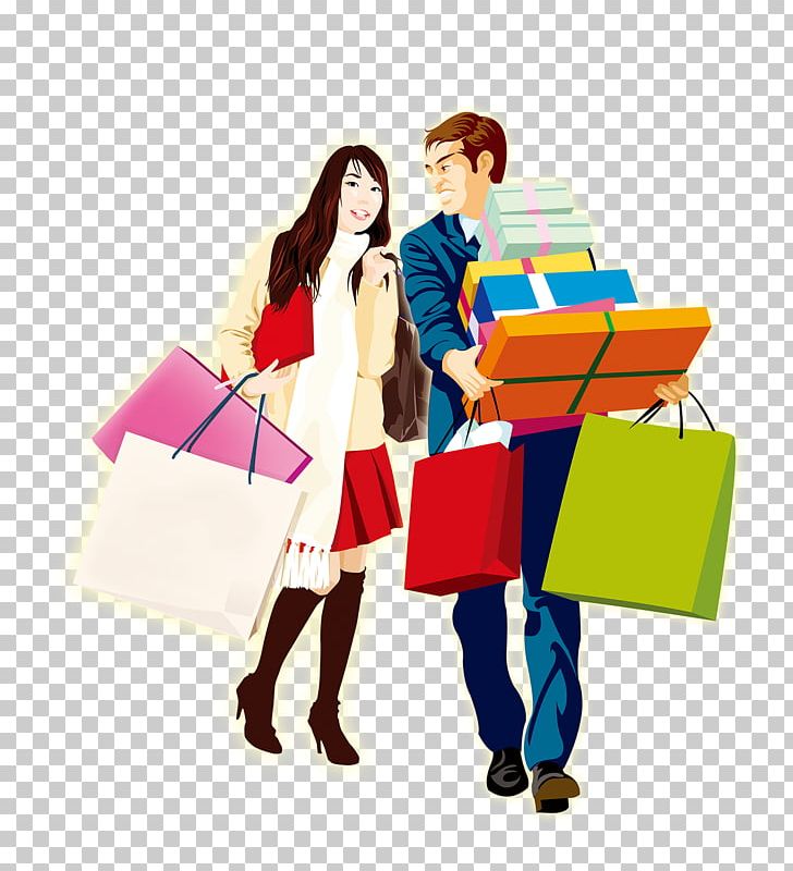 Shopping Template PNG, Clipart, Adobe Illustrator, Art, Bag, Cartoon Couple, Coffee Shop Free PNG Download