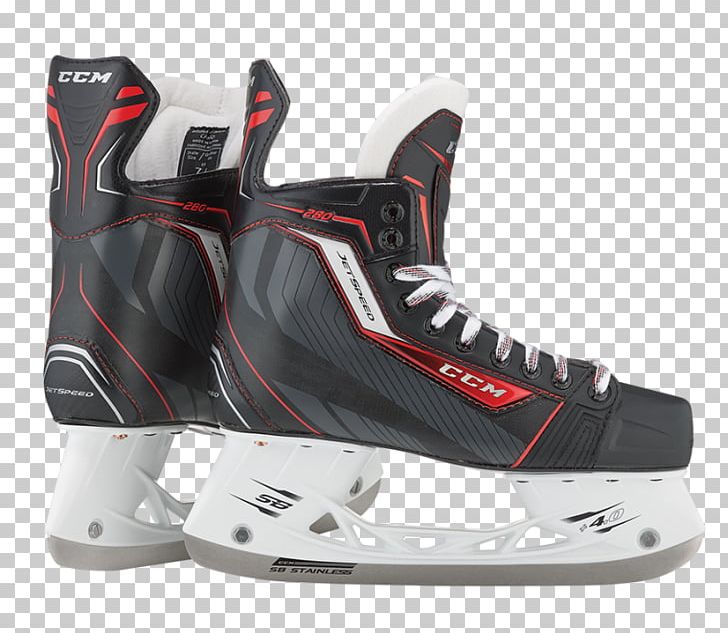Ice Skates CCM Hockey Ice Hockey In-Line Skates Bauer Hockey PNG, Clipart, Basketball Shoe, Bicycles Equipment And Supplies, Black, Hockey, Outdoor Shoe Free PNG Download