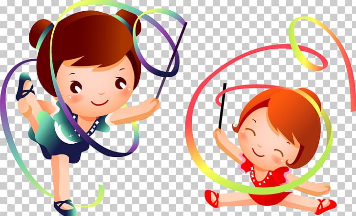 Rhythmic Gymnastics PNG, Clipart, Area, Art, Cartoon, Cheek, Child Free PNG Download
