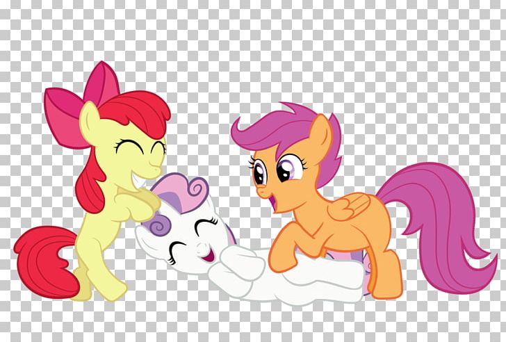 Pony Apple Bloom Horse Tickling PNG, Clipart, Animal, Animal Figure, Apple Bloom, Art, Cartoon Free PNG Download