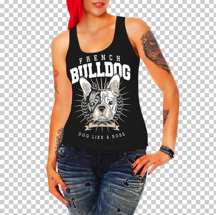 T-shirt Bulldog Top Staffordshire Bull Terrier American Staffordshire Terrier PNG, Clipart, Active Tank, American Staffordshire Terrier, Black, Bulldog, Clothing Free PNG Download