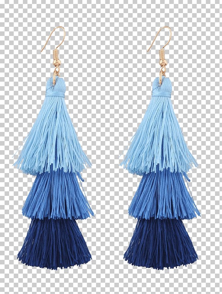 Earring Tassel Jewellery Fringe Clothing PNG, Clipart, Bead, Blue, Bracelet, Clothing, Costume Jewelry Free PNG Download