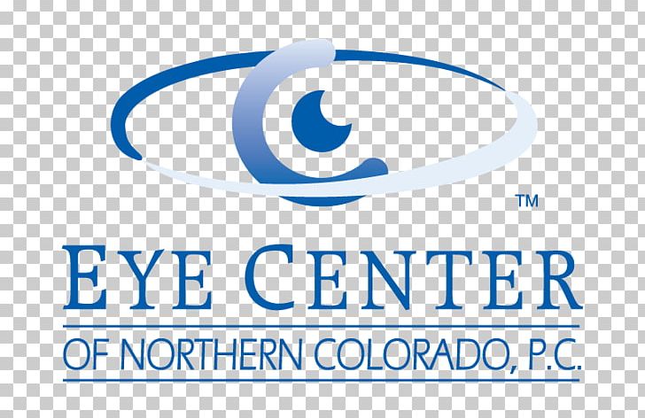 Logo Brand Trademark Eye Center Of Northern Colorado PNG, Clipart, Area, Blue, Brand, Center, Collins Free PNG Download